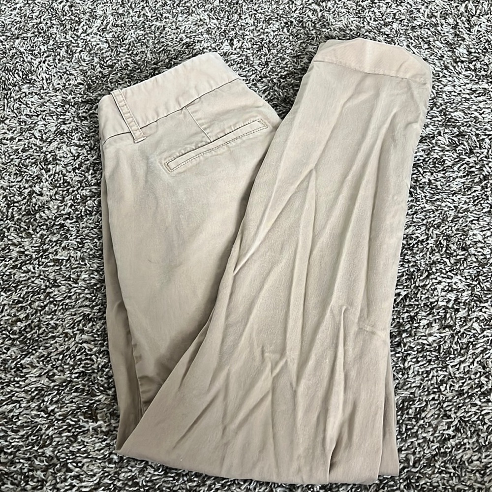 J cew size 0 khakis